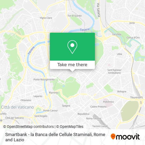 Smartbank - la Banca delle Cellule Staminali map