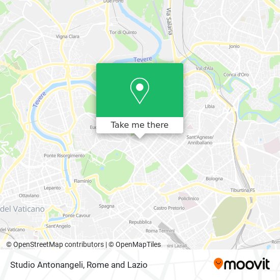 Studio Antonangeli map