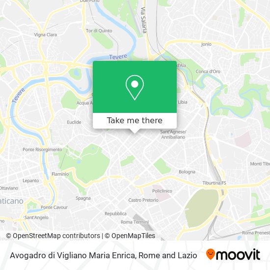 Avogadro di Vigliano Maria Enrica map