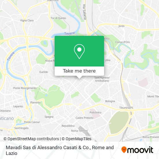Mavadi Sas di Alessandro Casati & Co. map