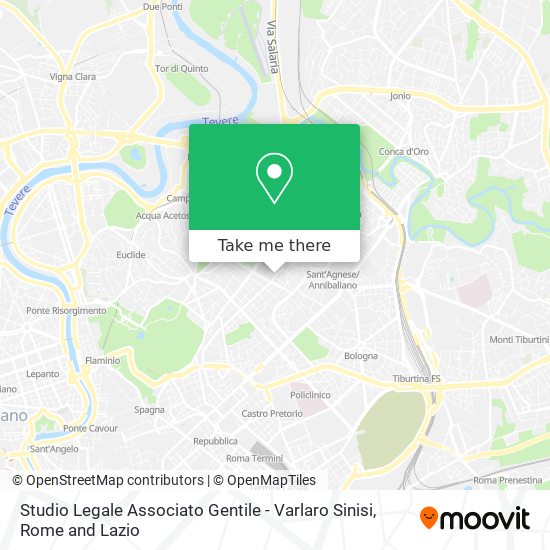 Studio Legale Associato Gentile - Varlaro Sinisi map