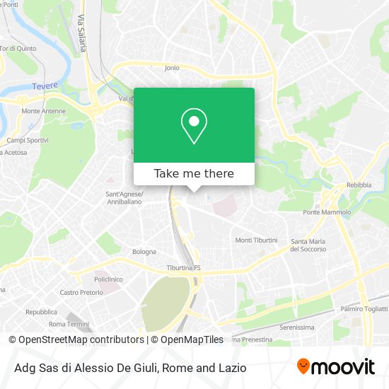 Adg Sas di Alessio De Giuli map