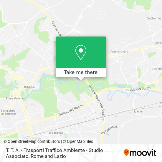 T. T. A. - Trasporti Traffico Ambiente - Studio Associato map