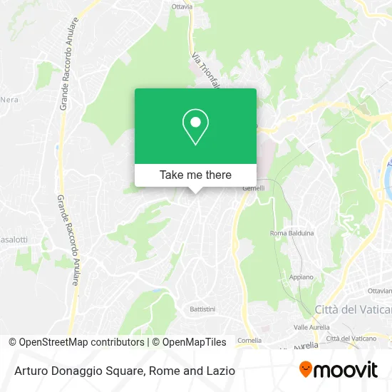 Arturo Donaggio Square map