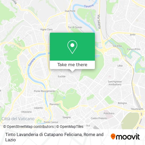 Tinto Lavanderia di Catapano Feliciana map