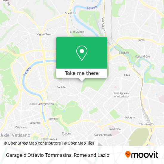 Garage d'Ottavio Tommasina map