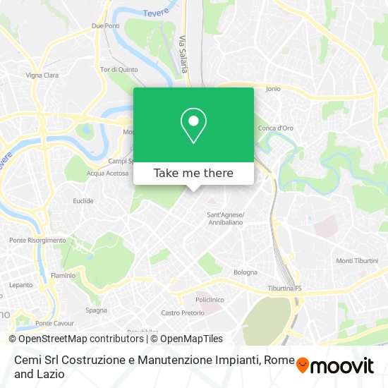 Cemi Srl Costruzione e Manutenzione Impianti map