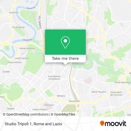 Studio Tripoli 1 map