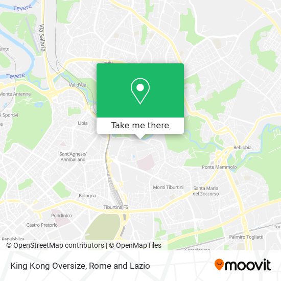 King Kong Oversize map