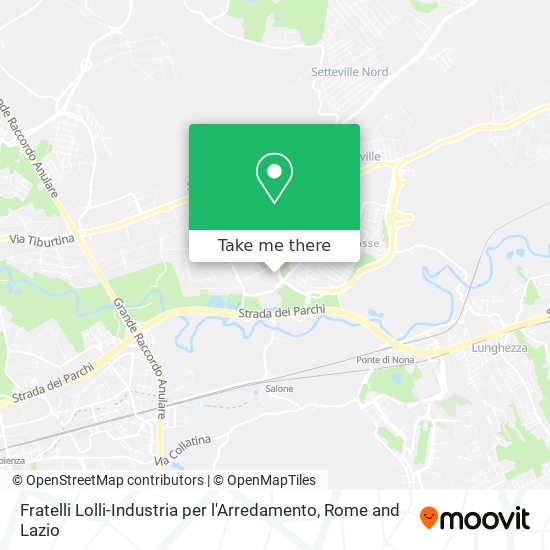 Fratelli Lolli-Industria per l'Arredamento map
