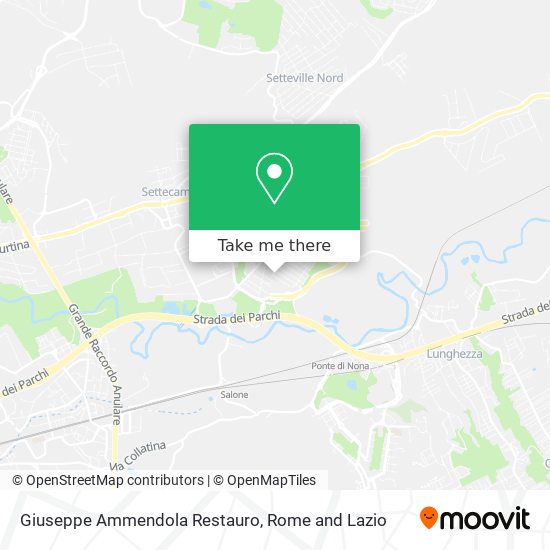 Giuseppe Ammendola Restauro map