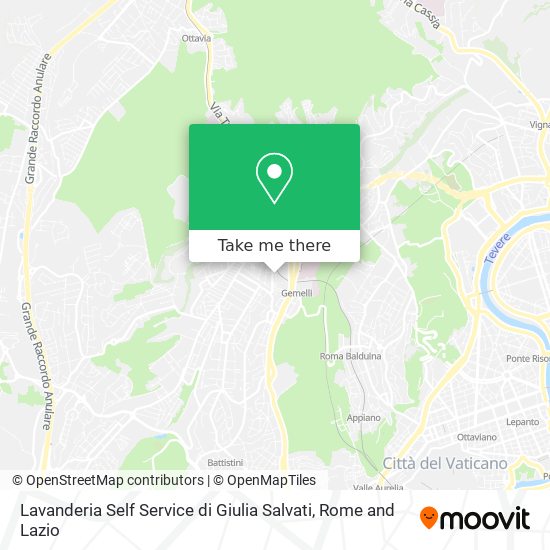 Lavanderia Self Service di Giulia Salvati map