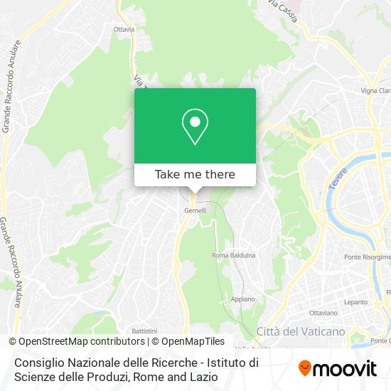 Consiglio Nazionale delle Ricerche - Istituto di Scienze delle Produzi map