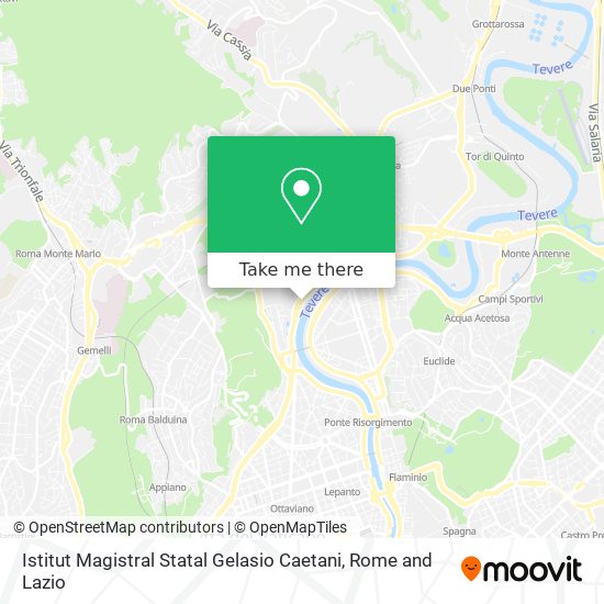 Istitut Magistral Statal Gelasio Caetani map
