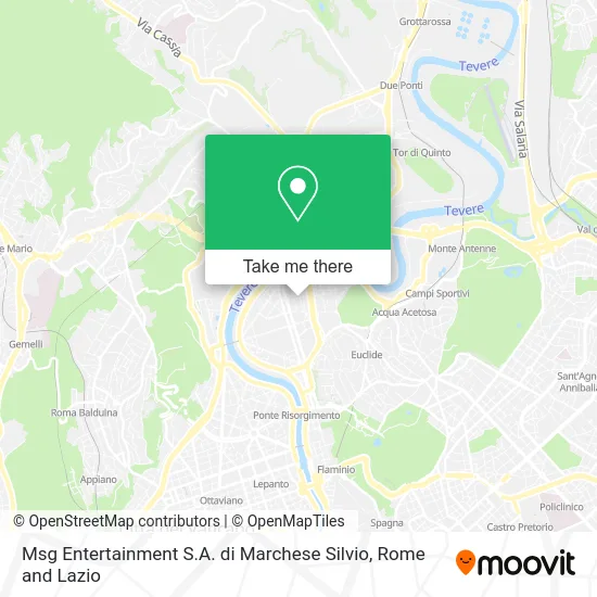 MSG Entertainment S.A. by Marchese Silvio map