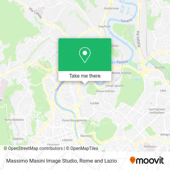 Massimo Masini Image Studio map