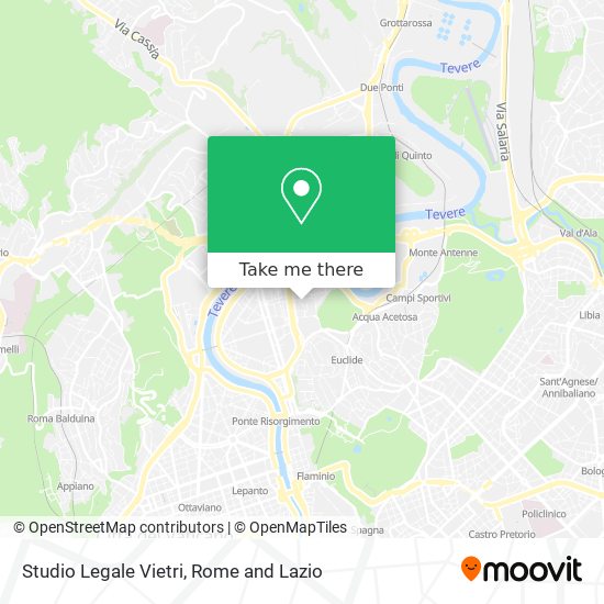 Studio Legale Vietri map