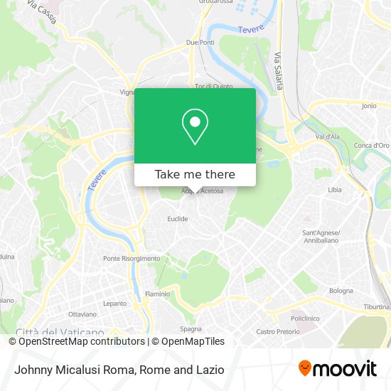 Johnny Micalusi Roma map