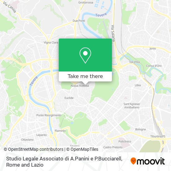 Studio Legale Associato di A.Panini e P.Bucciarell map