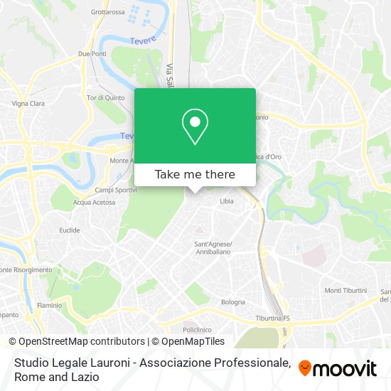 Studio Legale Lauroni - Associazione Professionale map