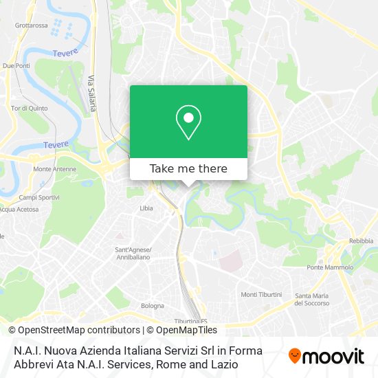 N.A.I. Nuova Azienda Italiana Servizi Srl in Forma Abbrevi Ata N.A.I. Services map