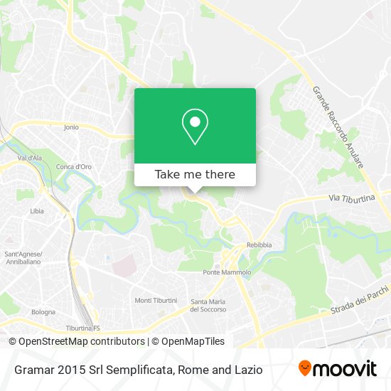 Gramar 2015 Srl Semplificata map