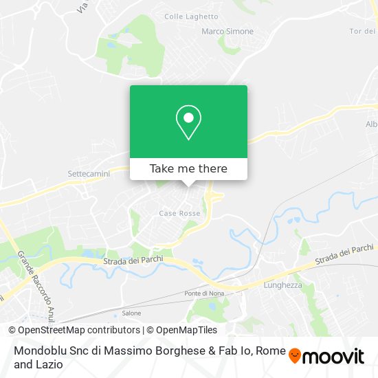 Mondoblu Snc di Massimo Borghese & Fab Io map