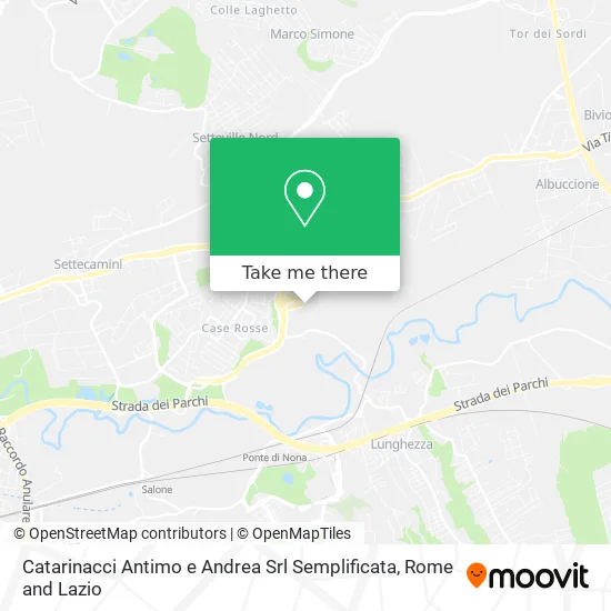 Catarinacci Antimo and Andrea Simplified Srl map