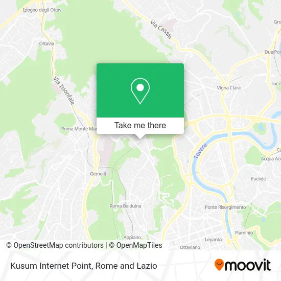 Kusum Internet Point map