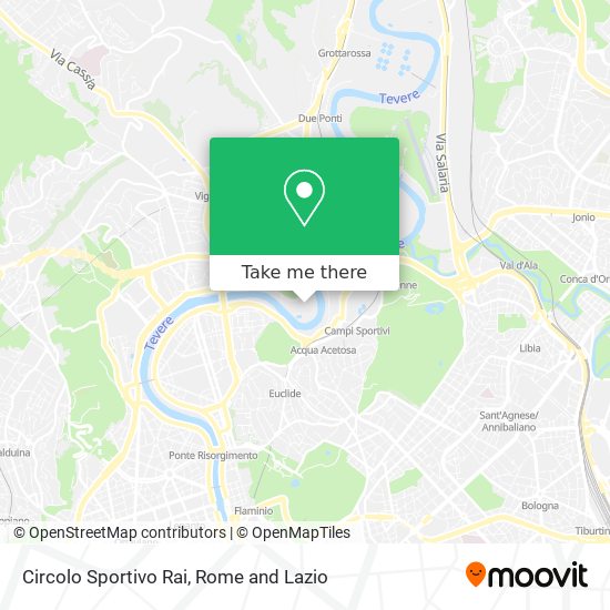 Circolo Sportivo Rai map