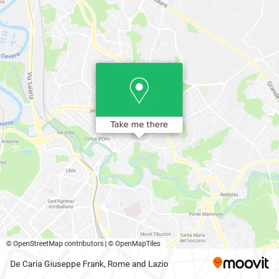 De Caria Giuseppe Frank map