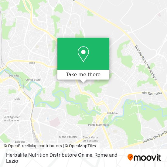 Herbalife Nutrition Distributore Online map