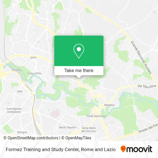 Formez Training and Study Center map