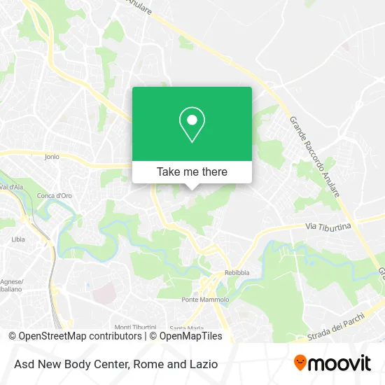 ASD New Body Center map