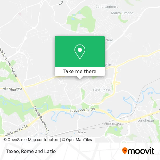 Texeo map
