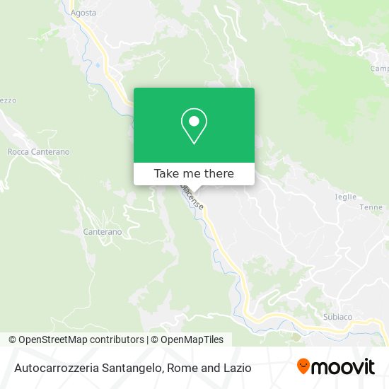Autocarrozzeria Santangelo map