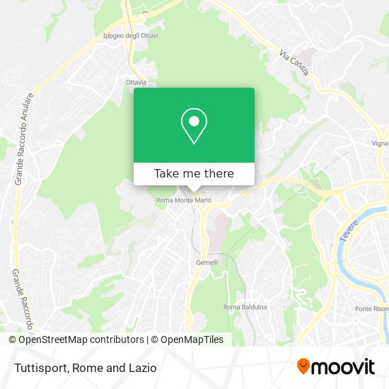 Tuttisport map