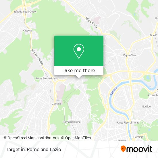 Target in map