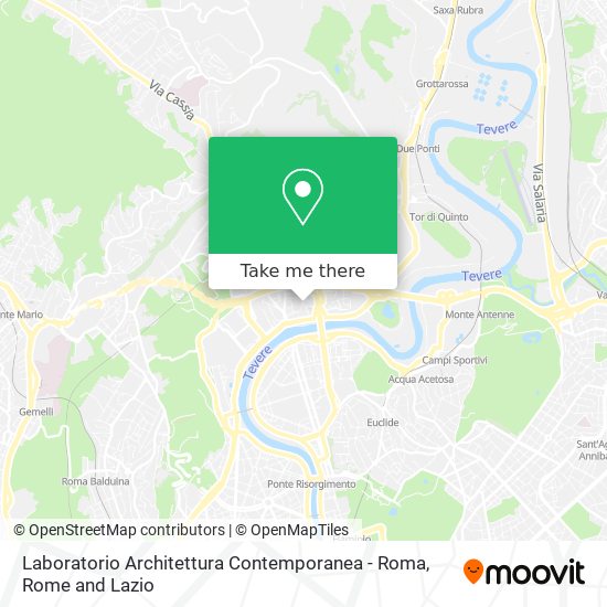 Laboratorio Architettura Contemporanea - Roma map