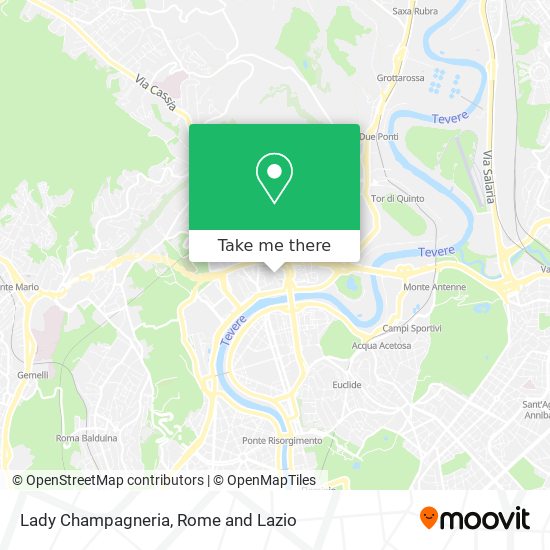 Lady Champagneria map