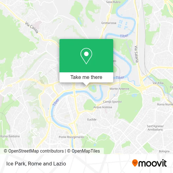 Ice Park map