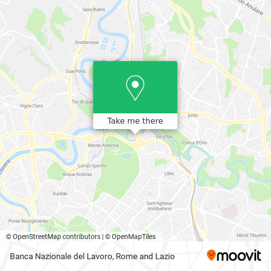Banca Nazionale del Lavoro map