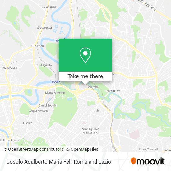 Cosolo Adalberto Maria Feli map