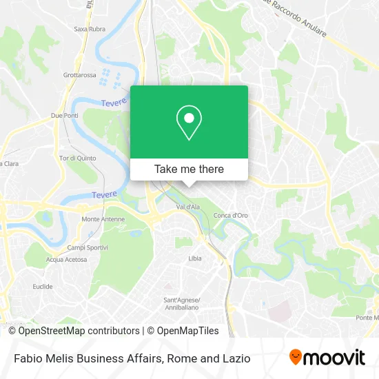 Fabio Melis Business Affairs map