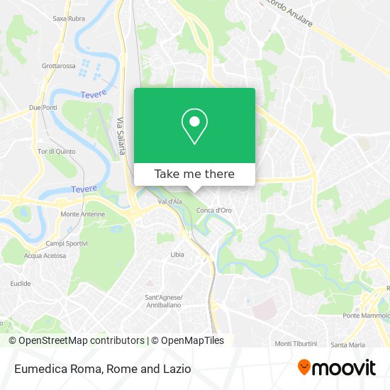 Eumedica Roma map