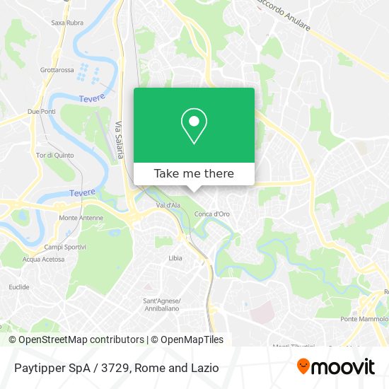 Paytipper SpA / 3729 map