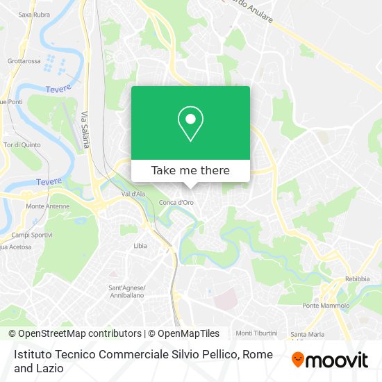 Istituto Tecnico Commerciale Silvio Pellico map