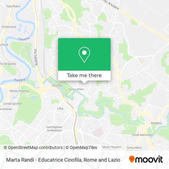 Marta Randi - Educatrice Cinofila map
