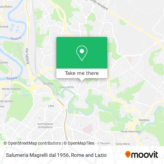 Salumeria Magrelli dal 1956 map