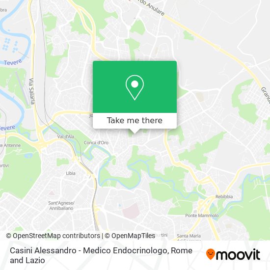 Casini Alessandro - Medico Endocrinologo map